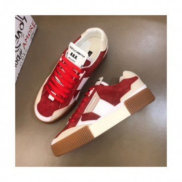 Dolce&Gabbana 2019 Mens Leather Sneakers  - 돌체앤가바나 2019 남성용 레더 스니커즈 DGS0047,Size(240 