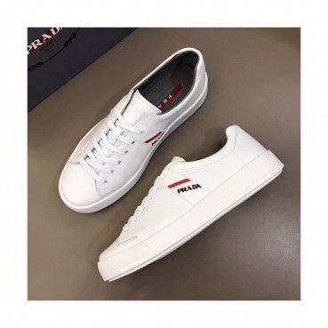 Prada 2019 Mens Leather Sneakers - 프라다 2019 남성용 레더 스니커즈 PRAS0121,Size(240 