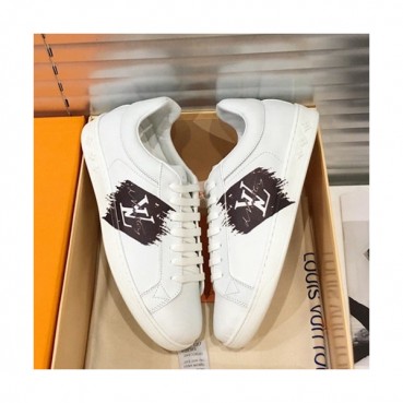Louis Vuitton 2019 Mm / Wm Leather Sneakers - 루이비통 2019 남여공용 레더 스니커즈 LOUS0205.Size(225 