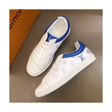 Louis vuitton 2019 Mens Leather Sneakers  - 루이비통 2019 남성용 레더 스니커즈 LOUS0200,Size(240 
