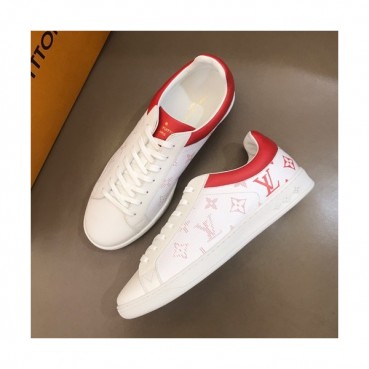 Louis vuitton 2019 Mens Leather Sneakers  - 루이비통 2019 남성용 레더 스니커즈 LOUS0199,Size(240 