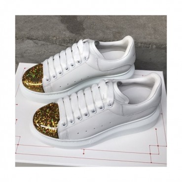 Alexander McQueen 2019 Ladies Leather Sneakers - 알렉산더맥퀸 2019 여성용 레더 스니커즈 AMQS0057.Size(225 