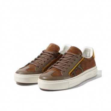 Ferragamo 2019 Mens Leather Sneakers - 페라가모 2019 남성용 레더 스니커즈, FGMS0059,Size(245 