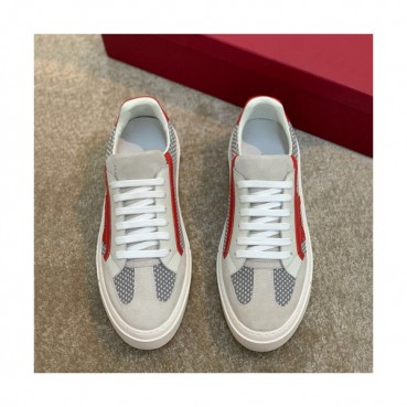 Ferragamo 2019 Mens Leather Sneakers - 페라가모 2019 남성용 레더 스니커즈, FGMS0048,Size(245 