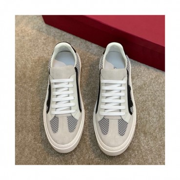Ferragamo 2019 Mens Leather Sneakers - 페라가모 2019 남성용 레더 스니커즈, FGMS0047,Size(245 