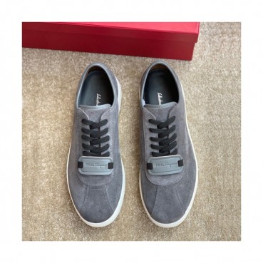 Ferragamo 2019 Mens Suede Sneakers - 페라가모 2019 남성용 스웨이드 스니커즈, FGMS0045,Size(245 