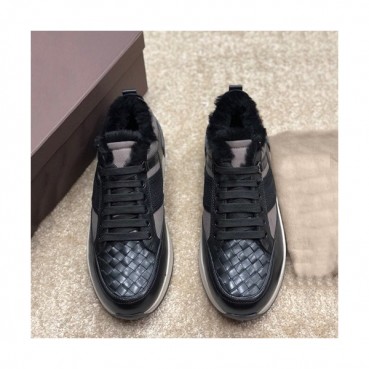 Bottega Veneta 2019 Mens Leather Sneakers - 보테가베네타 2019 남성용 레더 스니커즈, BVS0028.Size(245 