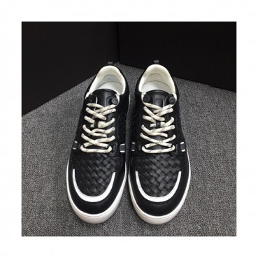 Bottega Veneta 2019 Mens Leather Sneakers - 보테가베네타 2019 남성용 레더 스니커즈, BVS0027.Size(245 