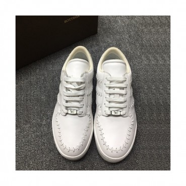 Bottega Veneta 2019 Mens Leather Sneakers - 보테가베네타 2019 남성용 레더 스니커즈, BVS0026.Size(245 