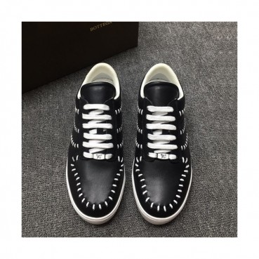 Bottega Veneta 2019 Mens Leather Sneakers - 보테가베네타 2019 남성용 레더 스니커즈, BVS0025.Size(245 