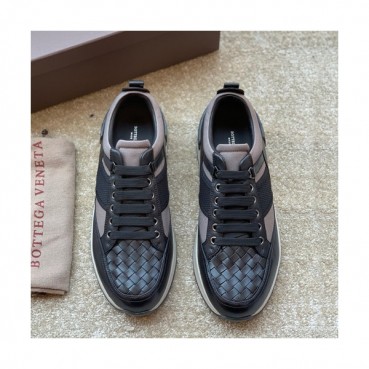 Bottega Veneta 2019 Mens Leather Sneakers - 보테가베네타 2019 남성용 레더 스니커즈, BVS0022.Size(245 