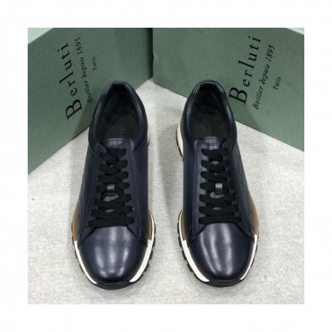 Berluti 2019 Mens Leather Sneakers -  벨루티 2019 남성용 레더 스니커즈 BERTS0011.Size(245 
