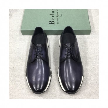 Berluti 2019 Mens Leather Sneakers -  벨루티 2019 남성용 레더 스니커즈 BERTS0008.Size(245 