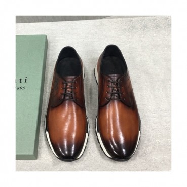 Berluti 2019 Mens Leather Sneakers -  벨루티 2019 남성용 레더 스니커즈 BERTS0007.Size(245 