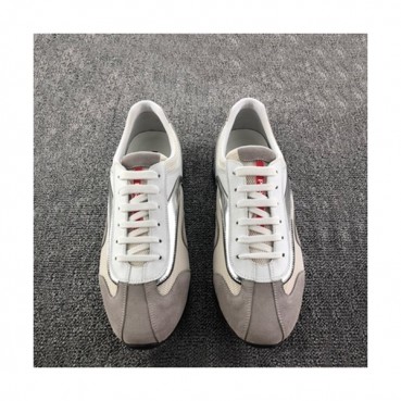 Prada 2019 Mens Leather Sneakers - 프라다 2019 남성용 레더 스니커즈 PRAS0114,Size(245 
