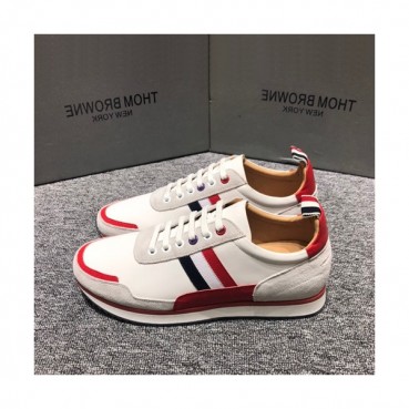 Thom Brown 2019 Mens Leather Sneakers - 톰브라운 2019 남성용 레더 스니커즈 THOMS0009,Size(245 