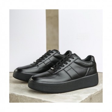 Maison Margiela 2019 Mens Leather Sneakers - 메종 마르지엘라 2019 남성용 레더 스니커즈, MMS0007.Size(245 