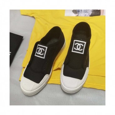 Chanel 2019 Ladies Canvas Sneakers - 샤넬 2019 여성용 캔버스 스니커즈 CHAS0279.Size(225 
