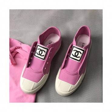 Chanel 2019 Ladies Canvas Sneakers - 샤넬 2019 여성용 캔버스 스니커즈 CHAS0277.Size(225 