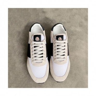 Moncler 2019 Mens Leather Sneakers - 몽클레어 2019 남성용 레더 스니커즈 ,MONCS0003,Size(245 