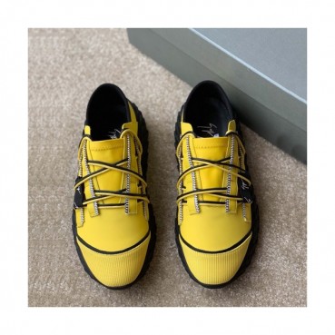 Giuseppe Zanoti 2019 Mens Leather Sneakers - 쥬세페 자노티 2019 남성용 레더 스니커즈 GZS0009.Size(245 