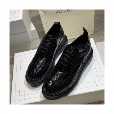 Alexander McQueen 2019 Ladies Leather Sneakers - 알렉산더맥퀸 2019 여성용 레더 스니커즈 AMQS0036.Size(225 
