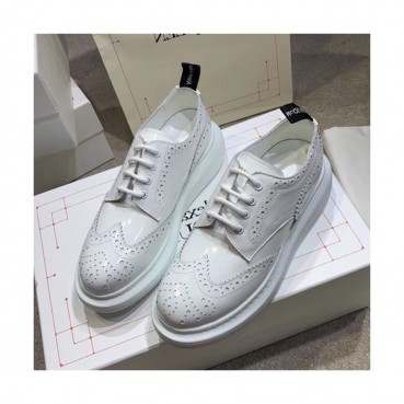 Alexander McQueen 2019 Ladies Leather Sneakers - 알렉산더맥퀸 2019 여성용 레더 스니커즈 AMQS0035.Size(225 