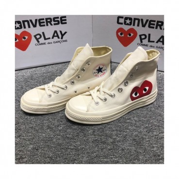Cdgplay 2019 Mm / Wm Converse Sneakers - 꼼데가르송 2019 남여공용 컨버스 스니커즈 CDGS0001, Size (225 