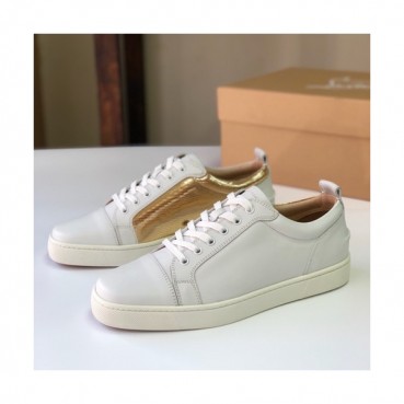 [매장판]Christian Loubutin 2019 Mens Leather Sneakers  - 크리스챤루부탱 2019 남성용 레더 스니커즈 CLS0003.Size(245 