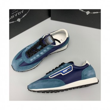 Prada 2019 Mens Leather Sneakers - 프라다 2019 남성용 레더 스니커즈 PRAS0088,Size(245 
