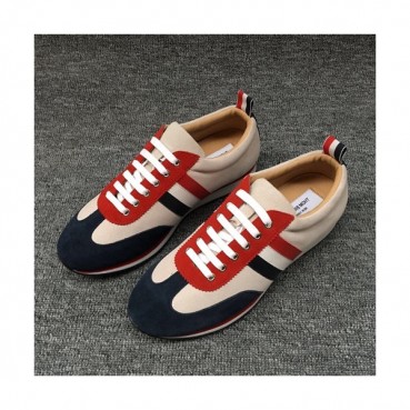 Thom Brown 2019 Mens Leather Sneakers - 톰브라운 2019 남성용 레더 스니커즈 THOMS0003,Size(245 