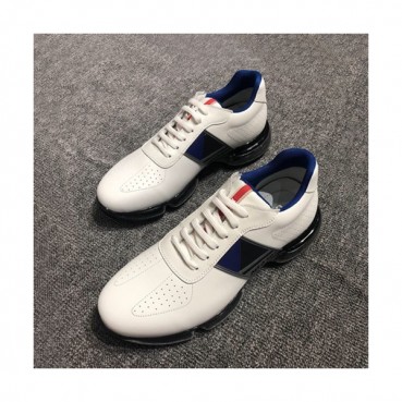 Prada 2019 Mens Leather Sneakers - 프라다 2019 남성용 레더 스니커즈 PRAS0082,Size(245 