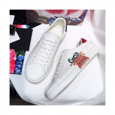 Gucci 2019 Mm/Wm Leather Sneakers - 구찌 2019 남여공용 레더 스니커즈 GUCS0162,Size(225 