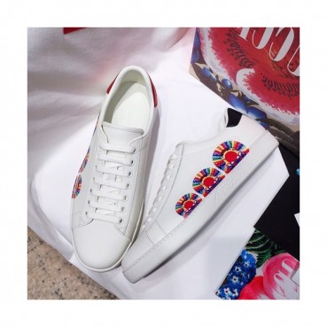 Gucci 2019 Mm/Wm Leather Sneakers - 구찌 2019 남여공용 레더 스니커즈 GUCS0161,Size(225 