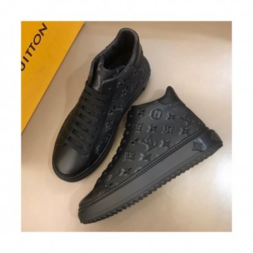 Louis vuitton 2019 Mens Leather Sneakers  - 루이비통 2019 남성용 레더 스니커즈 LOUS0141,Size(240 