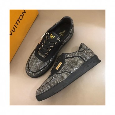 Louis vuitton 2019 Mens Leather Sneakers  - 루이비통 2019 남성용 레더 스니커즈 LOUS0134,Size(240 