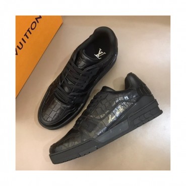 Louis vuitton 2019 Mens Leather Sneakers  - 루이비통 2019 남성용 레더 스니커즈 LOUS0133,Size(240 