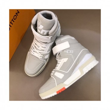 Louis vuitton 2019 Mens Leather Sneakers  - 루이비통 2019 남성용 레더 스니커즈 LOUS0129,Size(240 