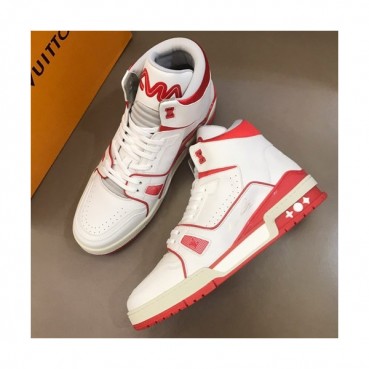 Louis vuitton 2019 Mens Leather Sneakers  - 루이비통 2019 남성용 레더 스니커즈 LOUS0128,Size(240 