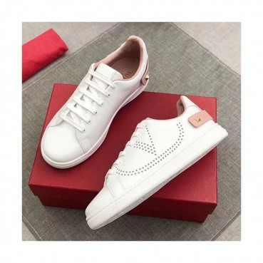 Valentino 2019 Mm / Wm Leather Sneakers - 발렌티노 2019 남여공용 레더 스니커즈,VTS0055,Size(225 