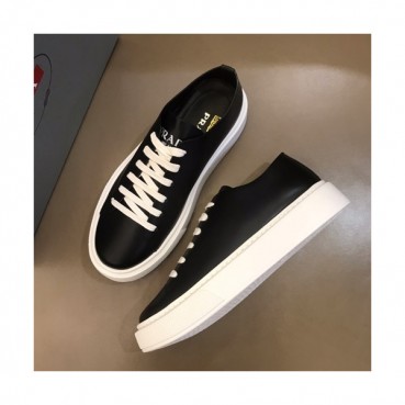 Prada 2019 Mens Leather Sneakers - 프라다 2019 남성용 레더 스니커즈 PRAS0064,Size(240 