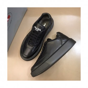 Prada 2019 Mens Leather Sneakers - 프라다 2019 남성용 레더 스니커즈 PRAS0062,Size(240 