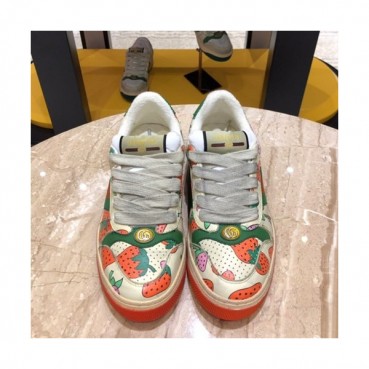 Gucci 2019 Ladies Leather Sneakers - 구찌 2019 여성용 레더 스니커즈 GUCS0151,Size(220 