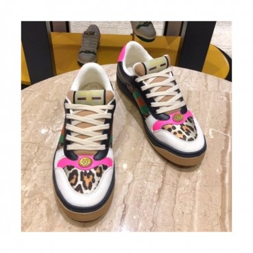 Gucci 2019 Mm/Wm Leather Sneakers - 구찌 2019 남여공용 레더 스니커즈 GUCS0151,Size(220 