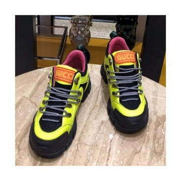 Gucci 2019 Ladies Leather Sneakers - 구찌 2019 여성용 레더 스니커즈 GUCS0149,Size(225 