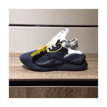 Y-3 2019 Mens Leather Sneakers 