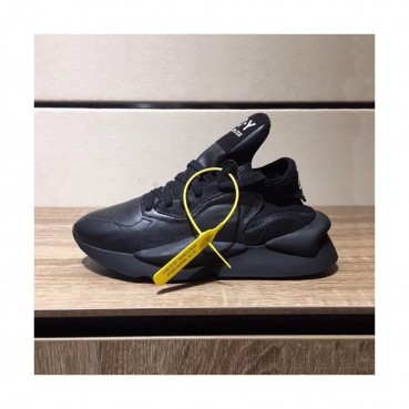 Y-3 2019 Mens Leather Sneakers 