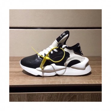Y-3 2019 Mens Leather Sneakers 
