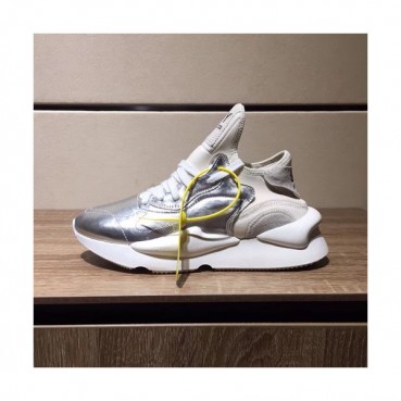Y-3 2019 Mens Leather Sneakers 