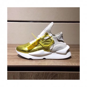 Y-3 2019 Mens Leather Sneakers 